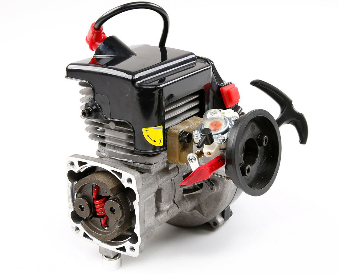 Двухтактный бензиновый двигатель для RC автомодели (масштаб 1:5).